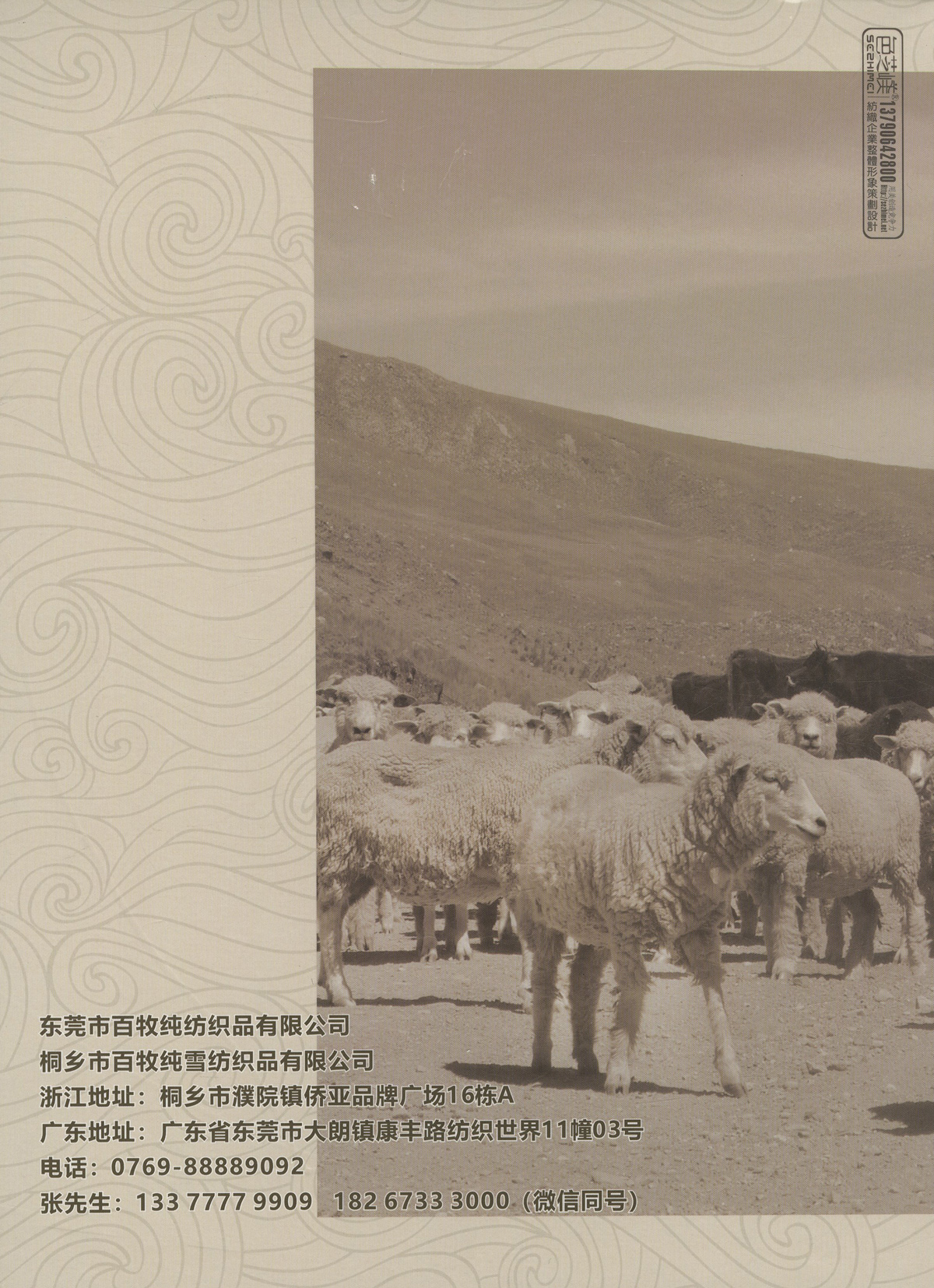 精紡橘羊毛（膨體可機洗）
