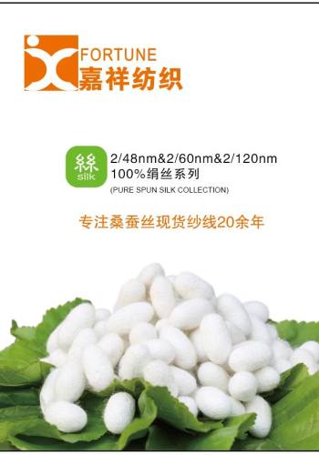 100%绢丝系列色卡