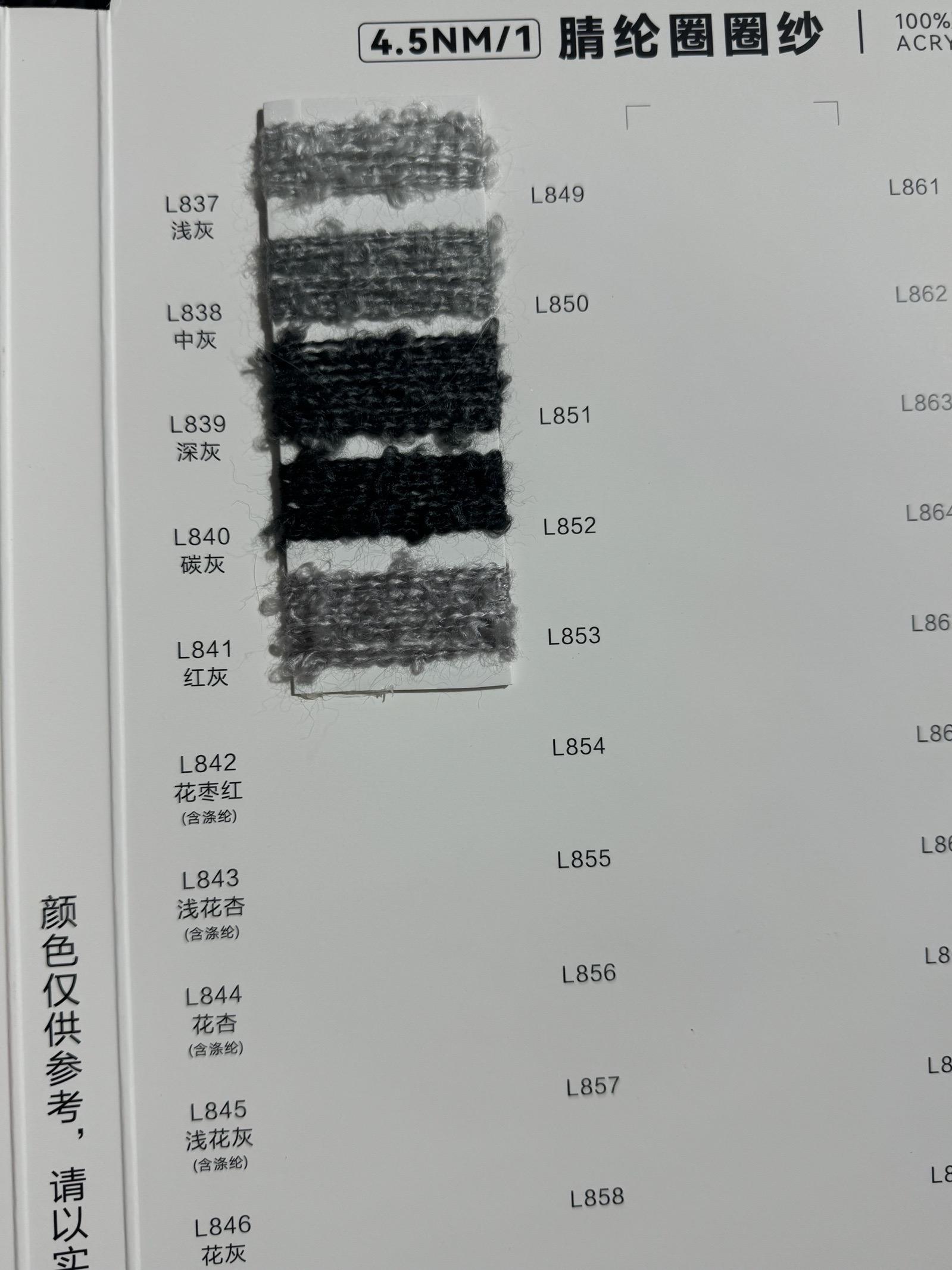 1/4.5NM腈綸圈圈紗