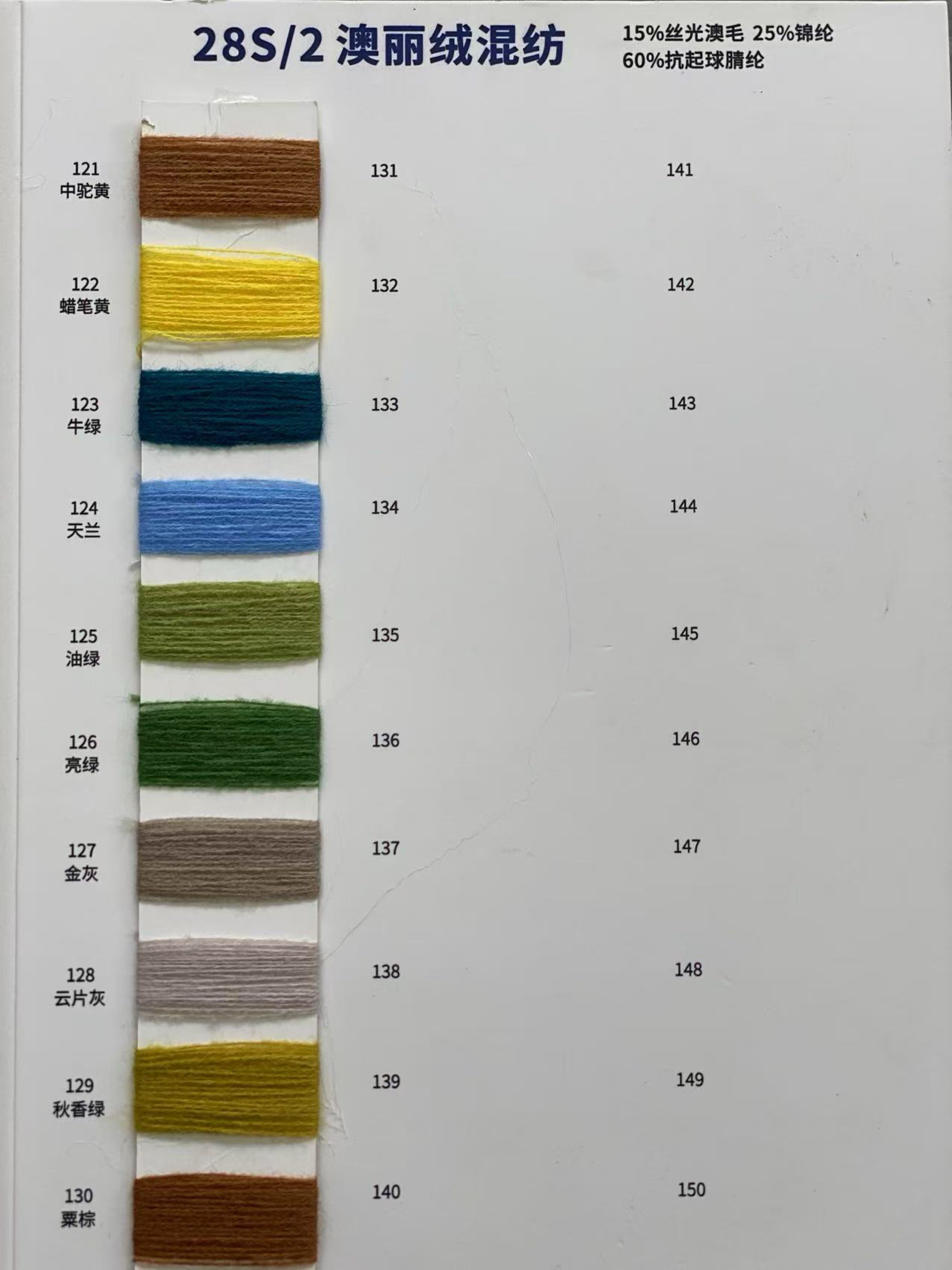 澳麗絨混紡