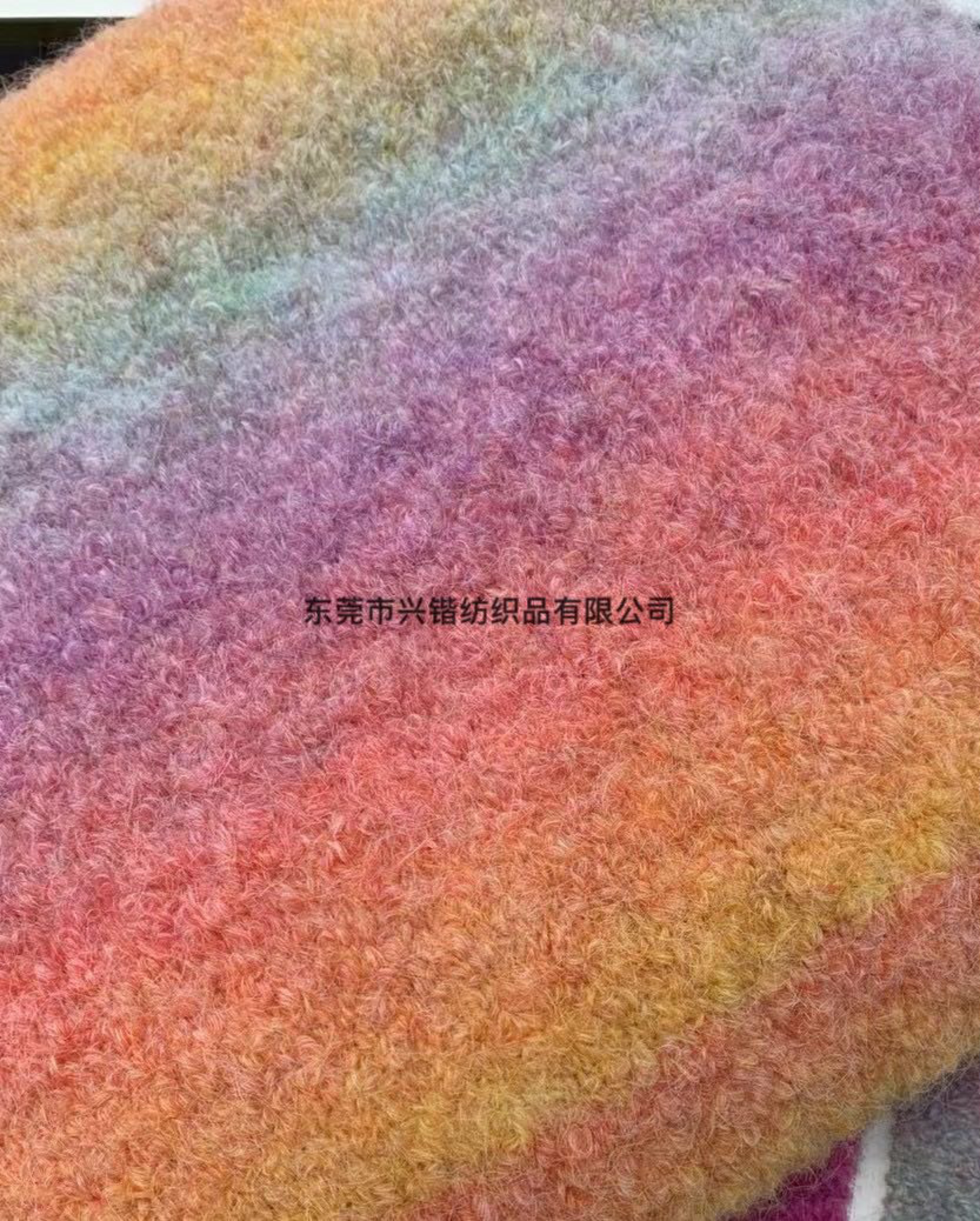 CC圈圈 漸變圈圈紗 漸變羊毛圈圈