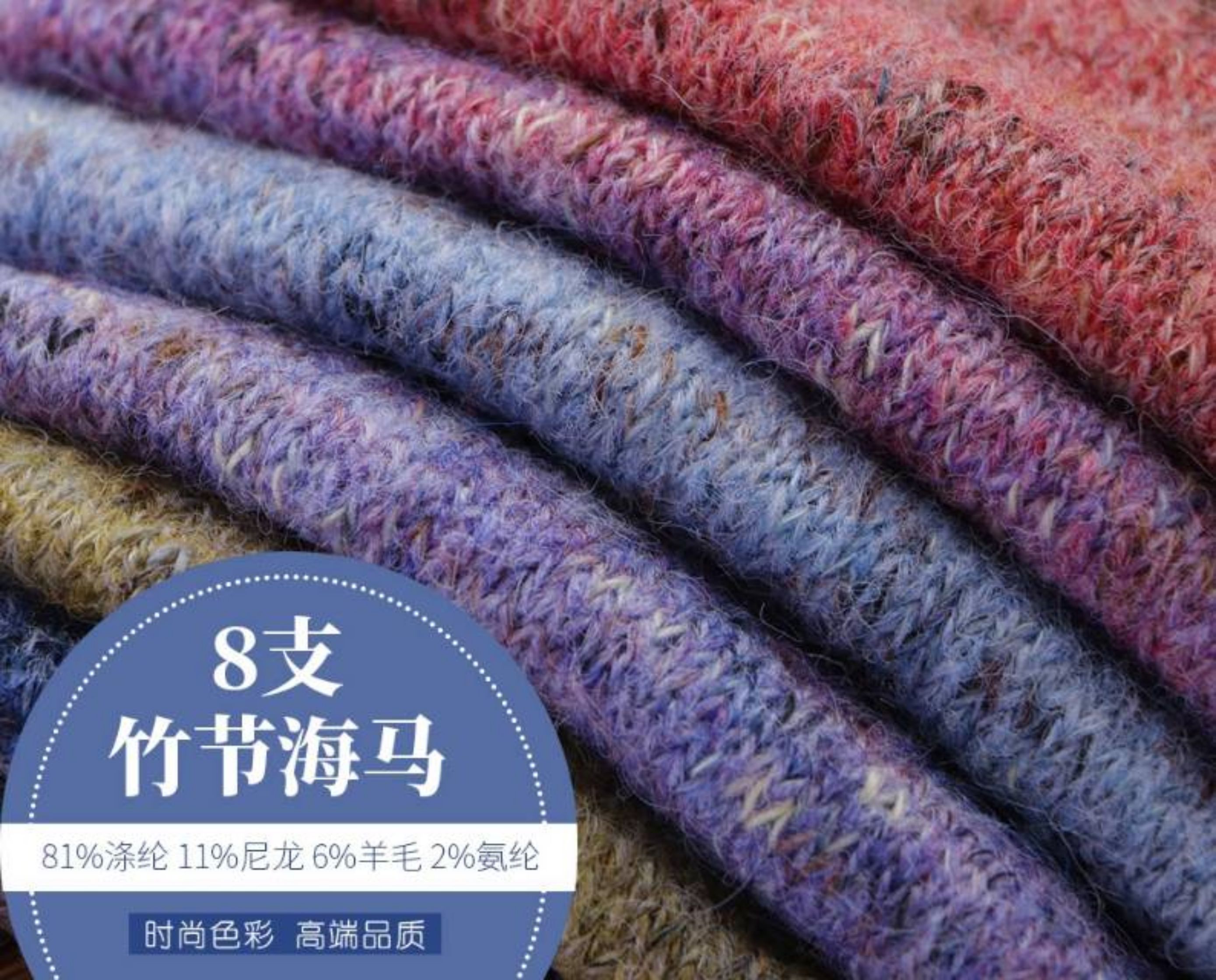 8支竹节海马