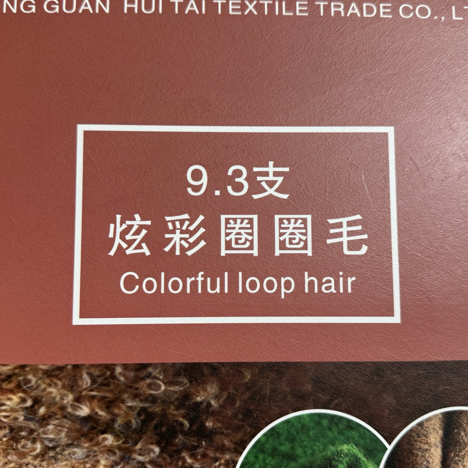 9.3支炫彩圈圈毛