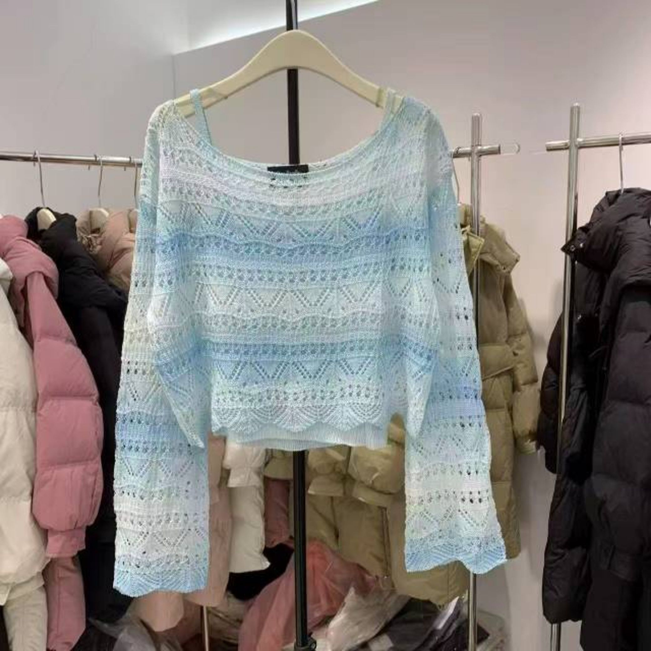 漸變包纏紗
