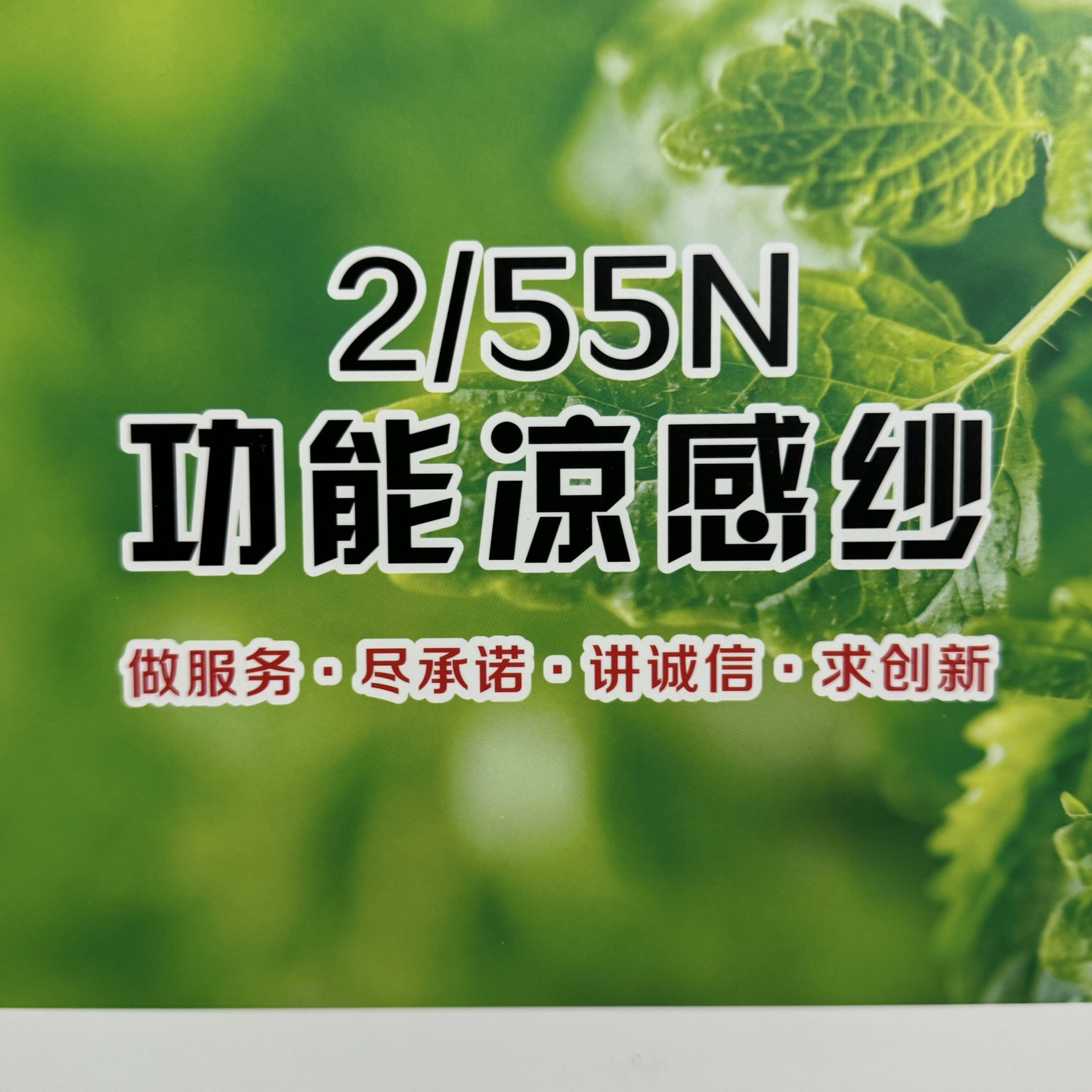 2/55NM功能涼感紗