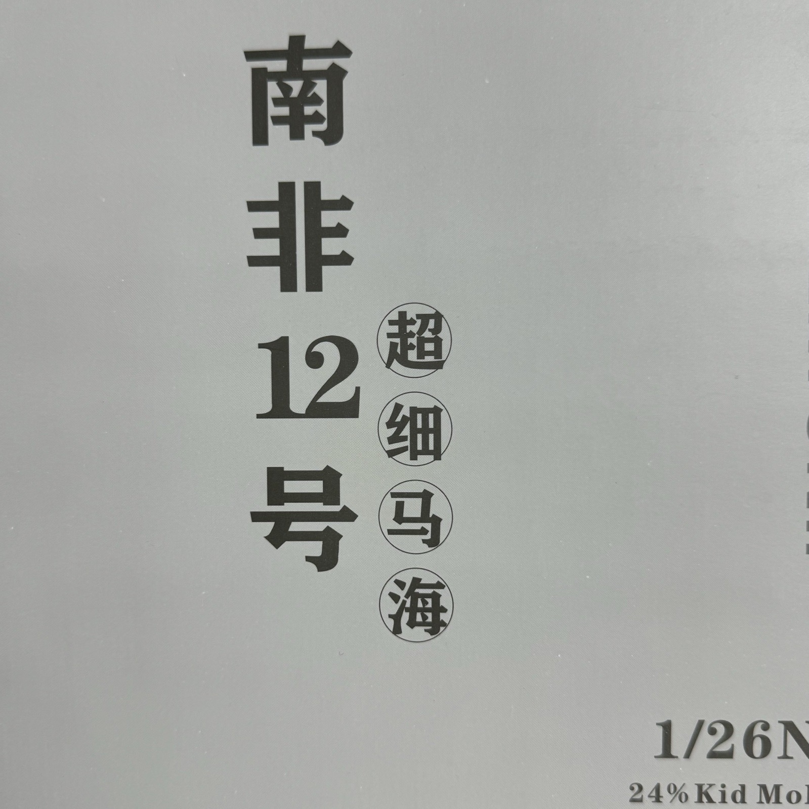 1/26NM超細馬海