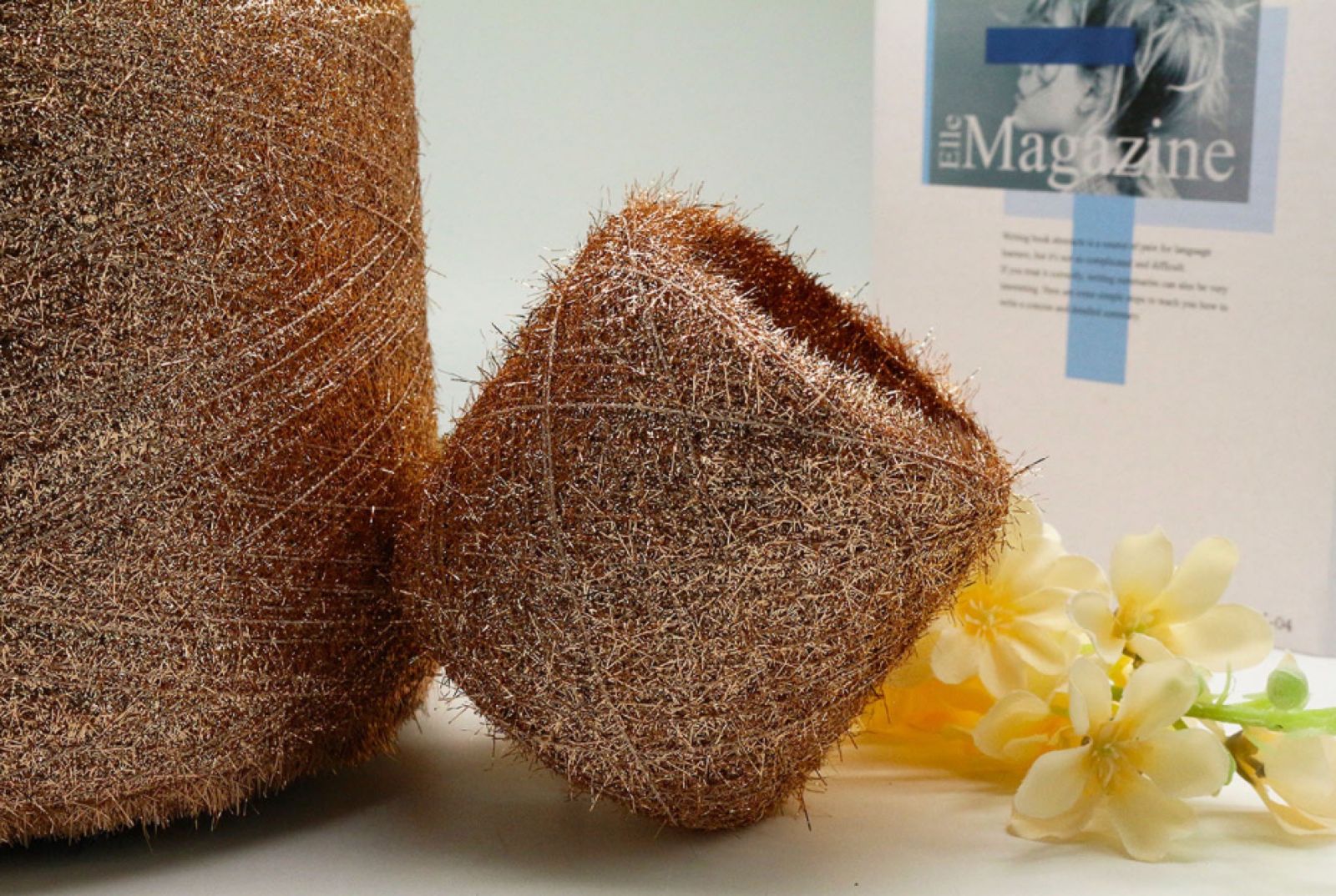 金絲羽毛紗（不掉毛）