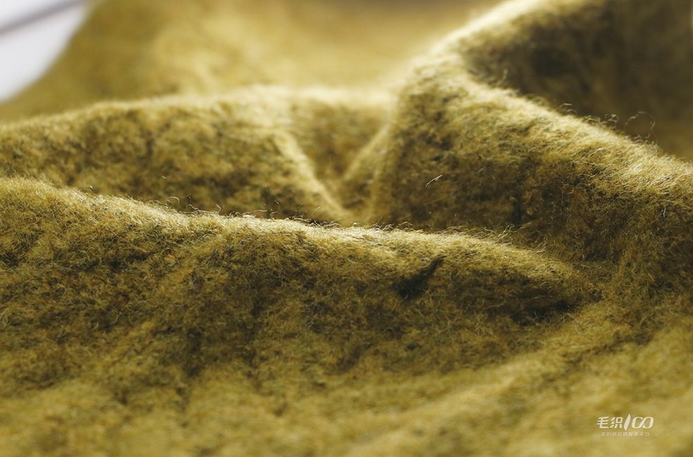 輕柔羊毛彈力磨毛絨